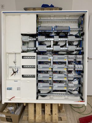 Bilder einer Elektrosanierung von P&F Elektrotechnik